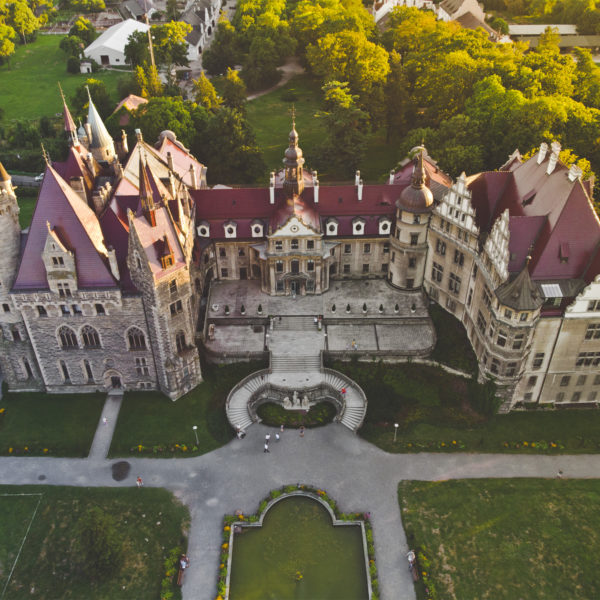 Moszna Zamek Pałac w Mosznej DJI_0692